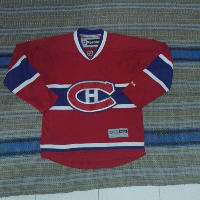 Jersey hockey NHL Reebok Montreal canadiens