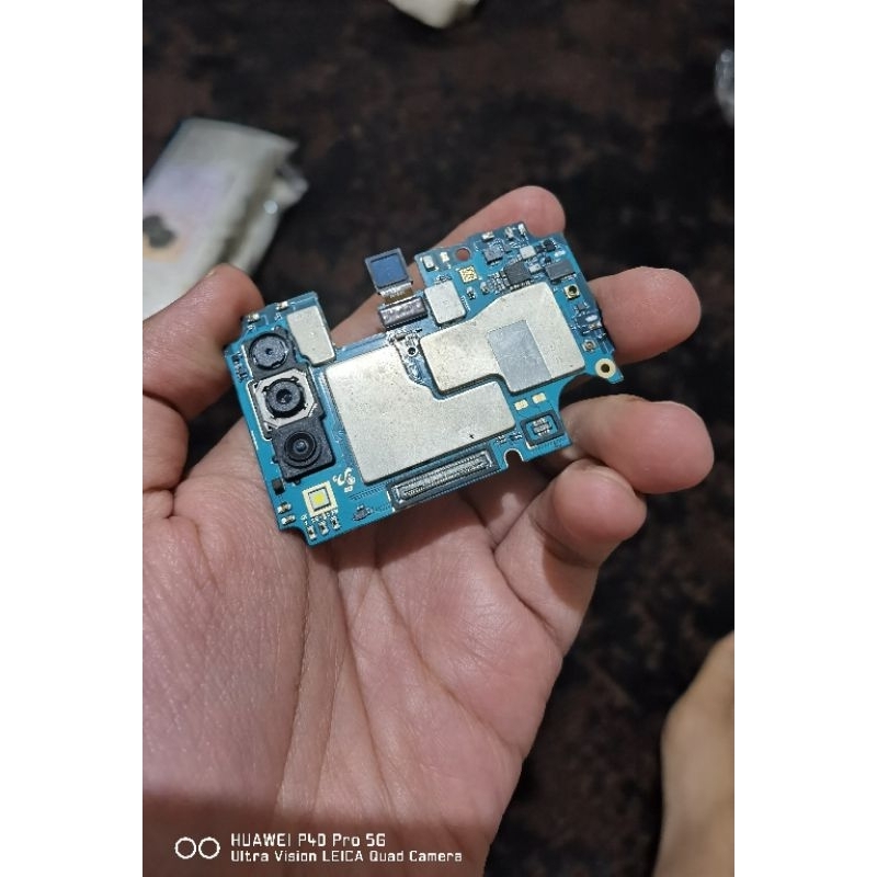 mesin samsung A30s minus, kamera depan belakang, fingerprint, konektor charger, baterai ory copotan