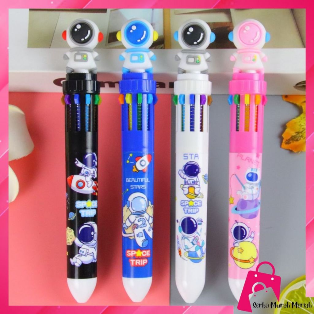 

SMM Pulpen Mekanik 10 Warna Pena Mekanik Motif Boneka Astronot 3d Bolpen Gel Tinta 10 Warna Karakter Lucu Dengan Pilihan Warna Beragam Alat Tulis Sekolah Anak Super Imut