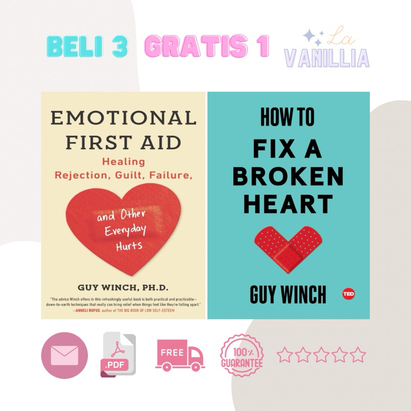 

Emotional First Aid How to Fix A Broken Heart by Guy Winch
