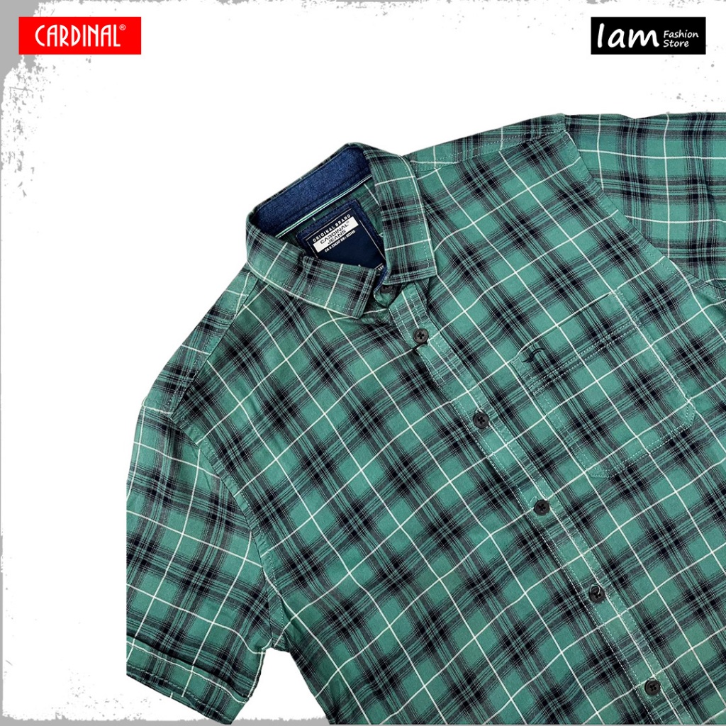 I AM Perintis | Kemeja Kotak-kotak Regular Men/Pria C21