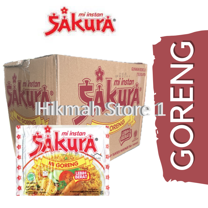 

Mie Sakura Goreng isi 40 pcs 1 dus / Mie instant Sakura Goreng