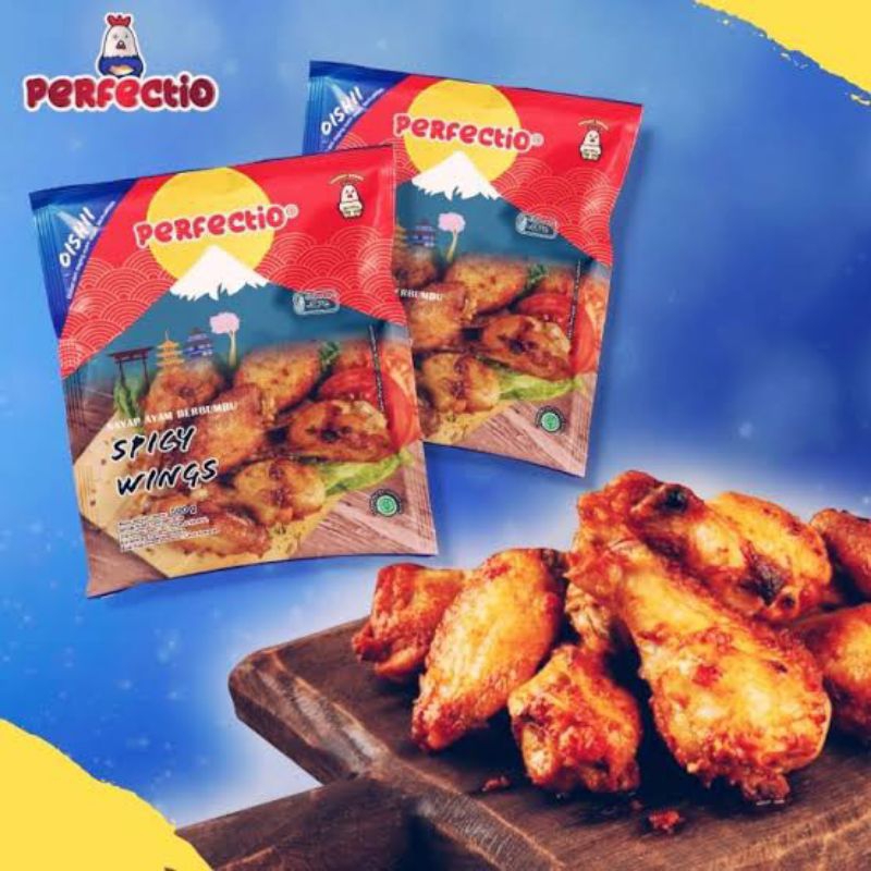 

TERMURAH SPICY WINGS PERFECTIO 500 GR