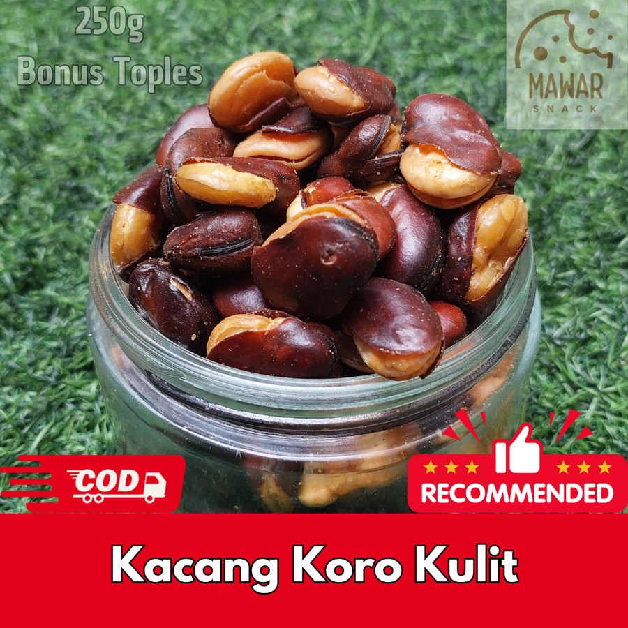 

Kacang koro kulit 250gram - Kacang