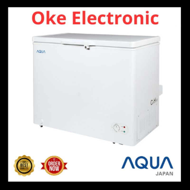 CHEST FREEZER BOX DAGING FROZEN FOOD AQUA 200 LITER