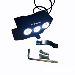 Lampu Tembak OWL 3 Mata -2 mata putih kuning Led Cree Ultrafire Motor Mobil