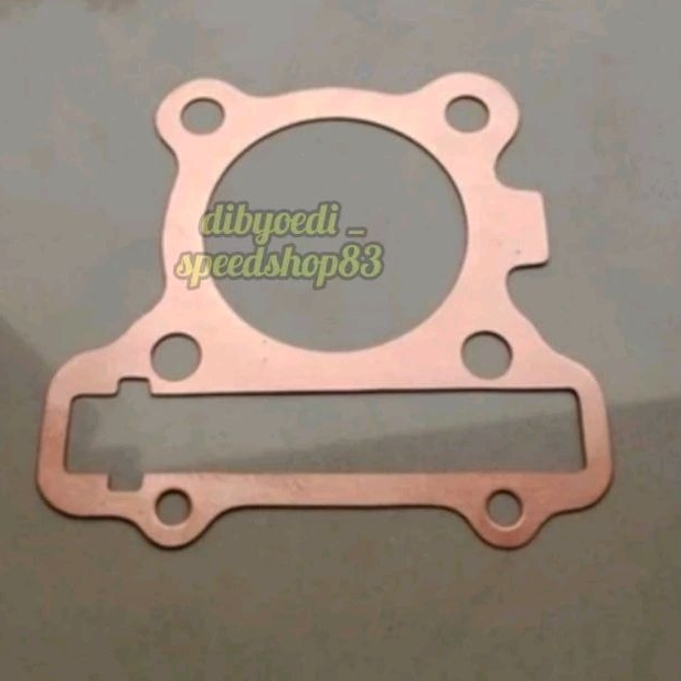 Paking head tembaga Yamaha Mio M3 rapi dan presisi gasket paking head tembaga Mio M3 rapi