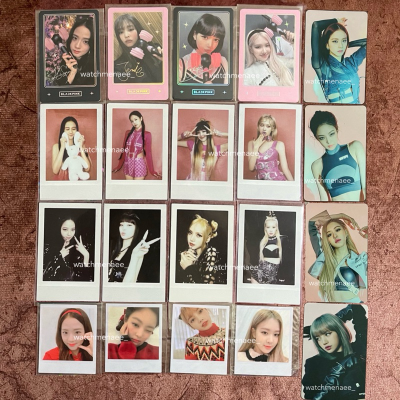 Official Photocard Blackpink x Samsung Galaxy Friends Limited Polaroid Born Pink Lightstick DIY Phon