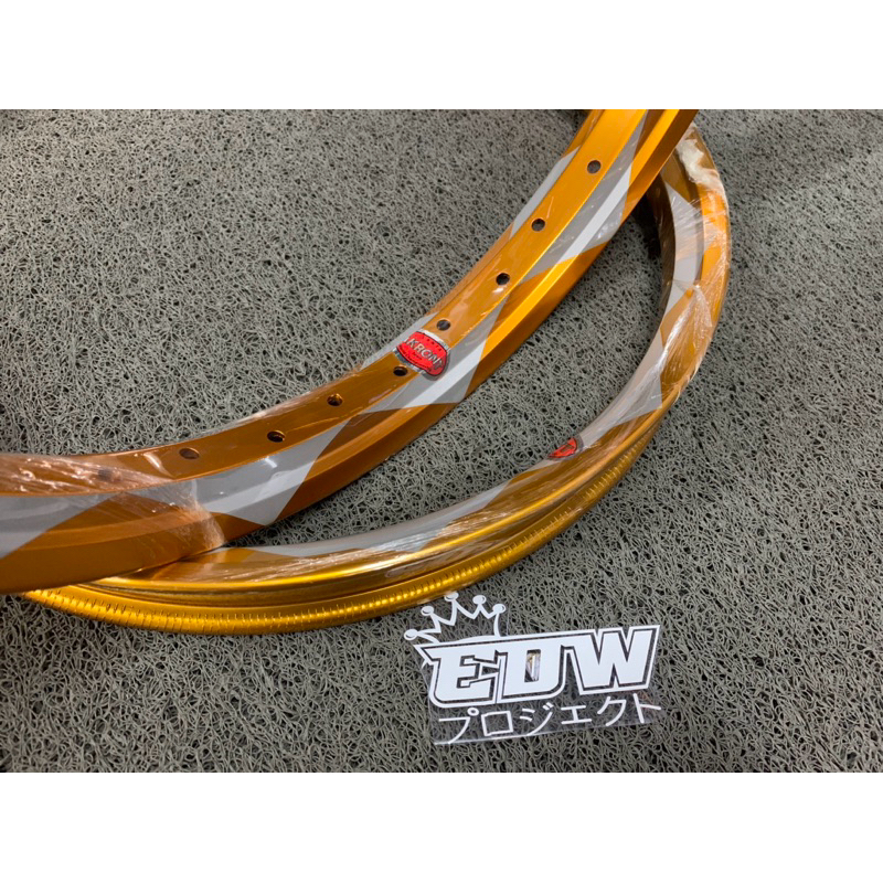 velg akront morad 17 1.40 rata motif matahari gold