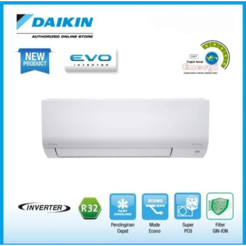 AC 1pk Inverter Daikin STKF25AV | FTKF25AV RKF25AV14 1 pk malaysia