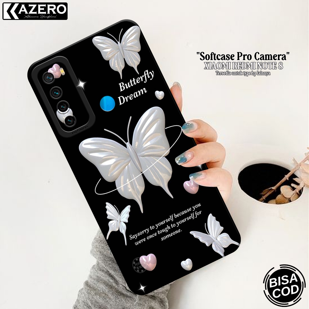 Kesing XIAOMI REDMI NOTE 8 Fashion Case Aesthetic Silikon Pro Camera Softcase XIAOMI REDMI NOTE 8 Co