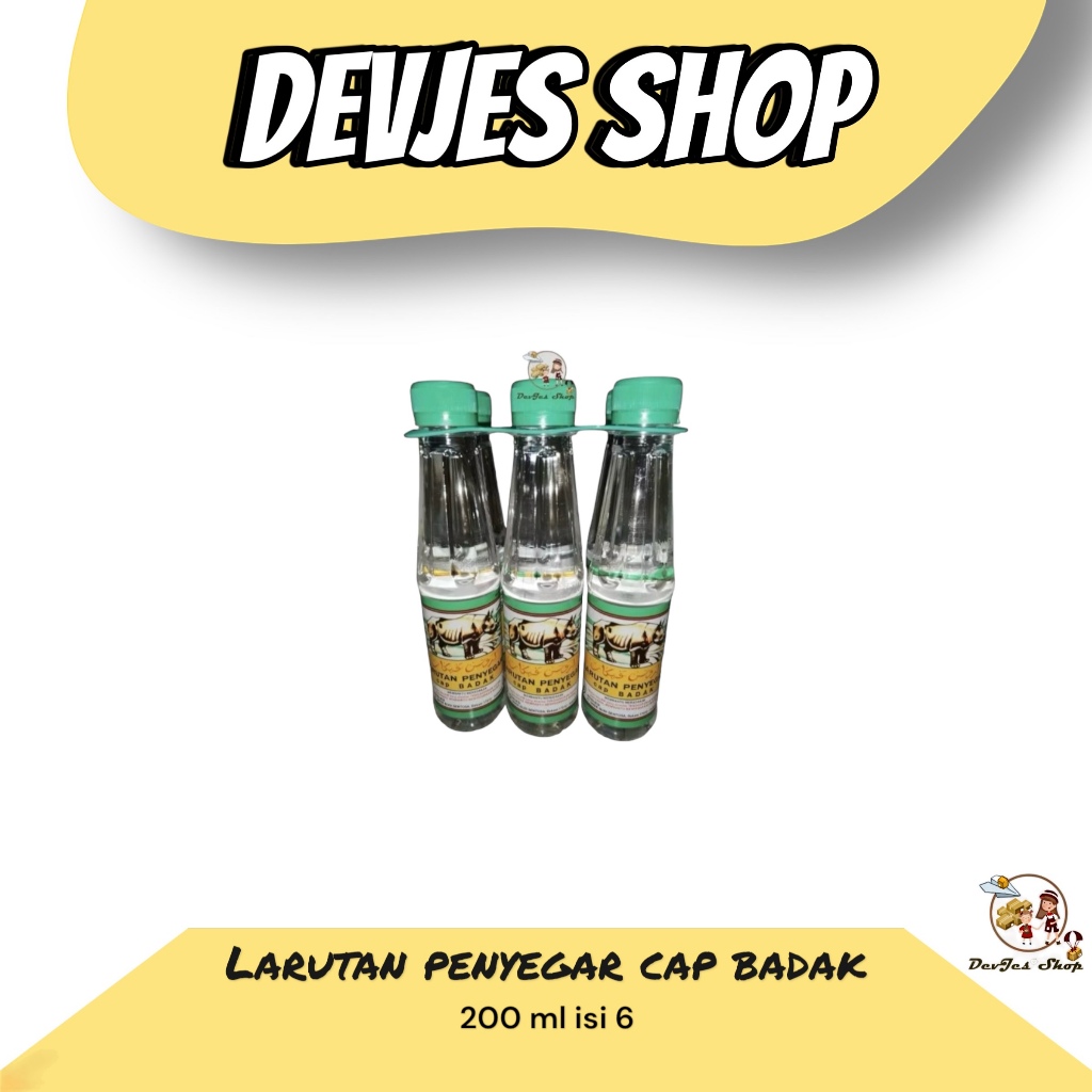 

Larutan Botol Cap Badak 200ml (6 botol)