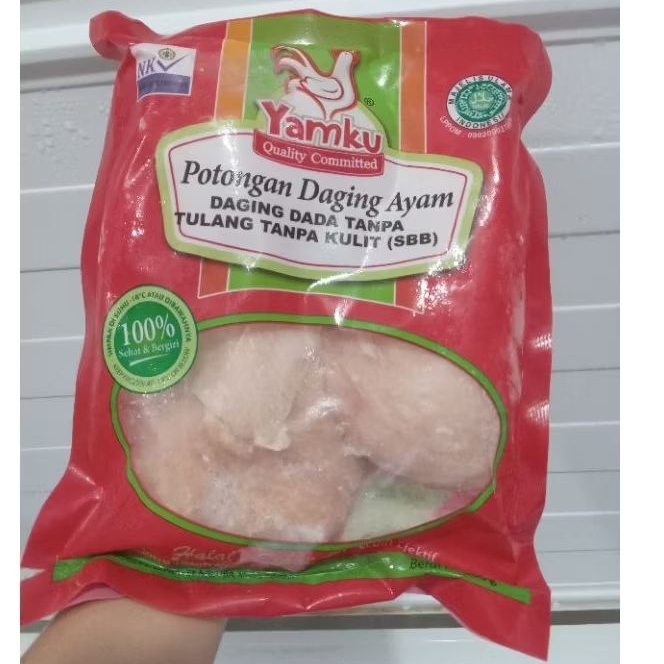 

YAMKU DAGING AYAM DADA TANPA TULANG TANPA KULIT (SBB) 500GR