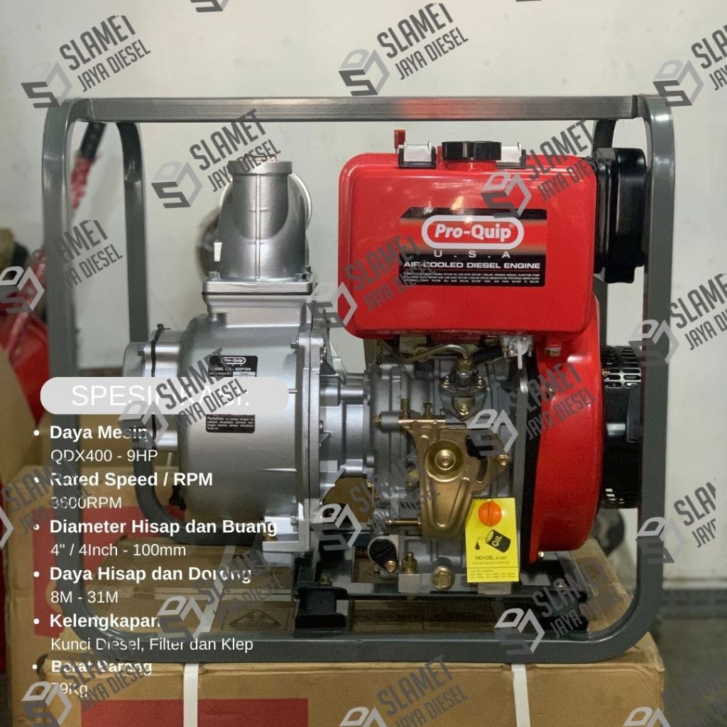 Pompa Alkon Solar Pro-Quip USA QDP50/QDP80/QDP100 - 2/3/4Inch