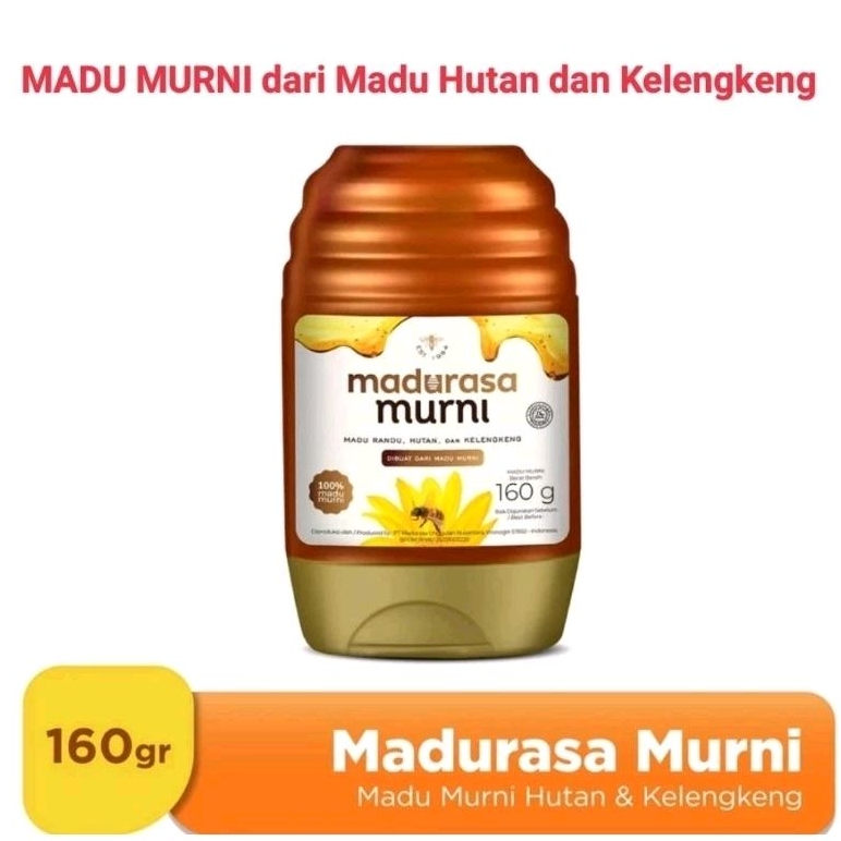 

MADURASA MURNI 160 gr Madu Kelengkeng dan Hutan Asli