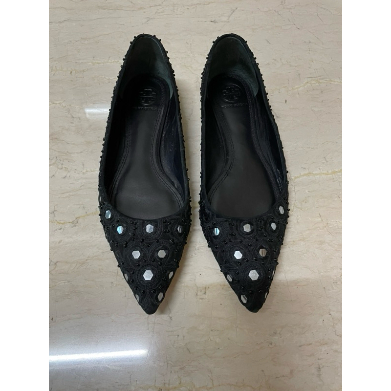 tory burch flat shoes