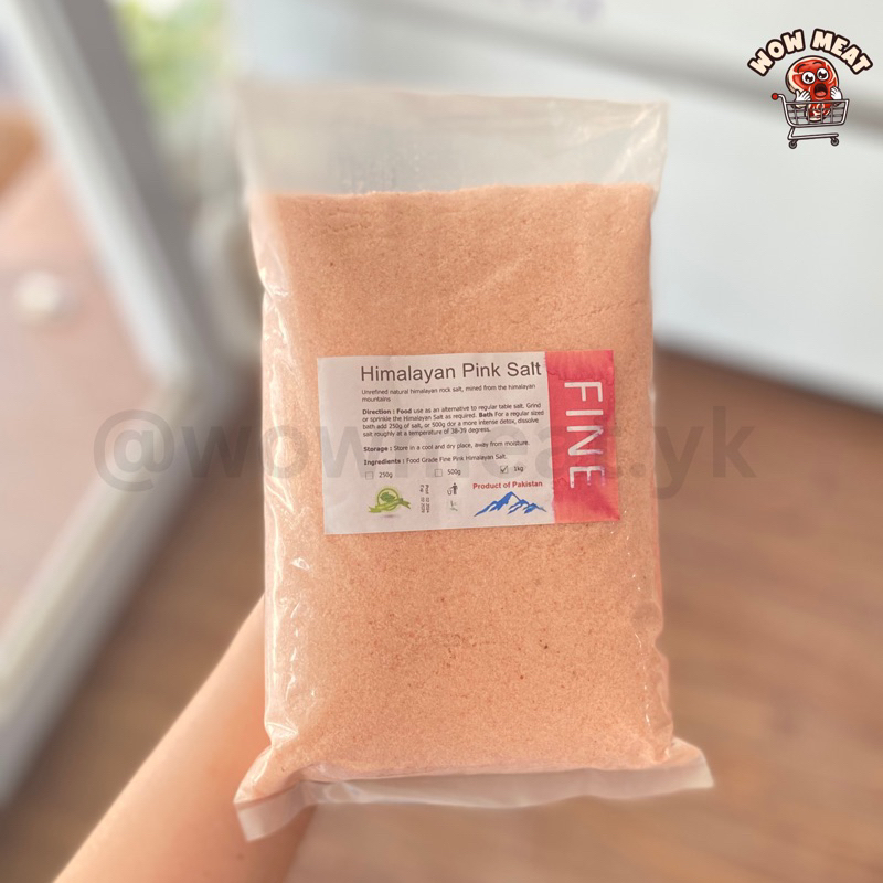 

Fine Garam Himalayan | Pink Salt 1000 gr / 1 kg