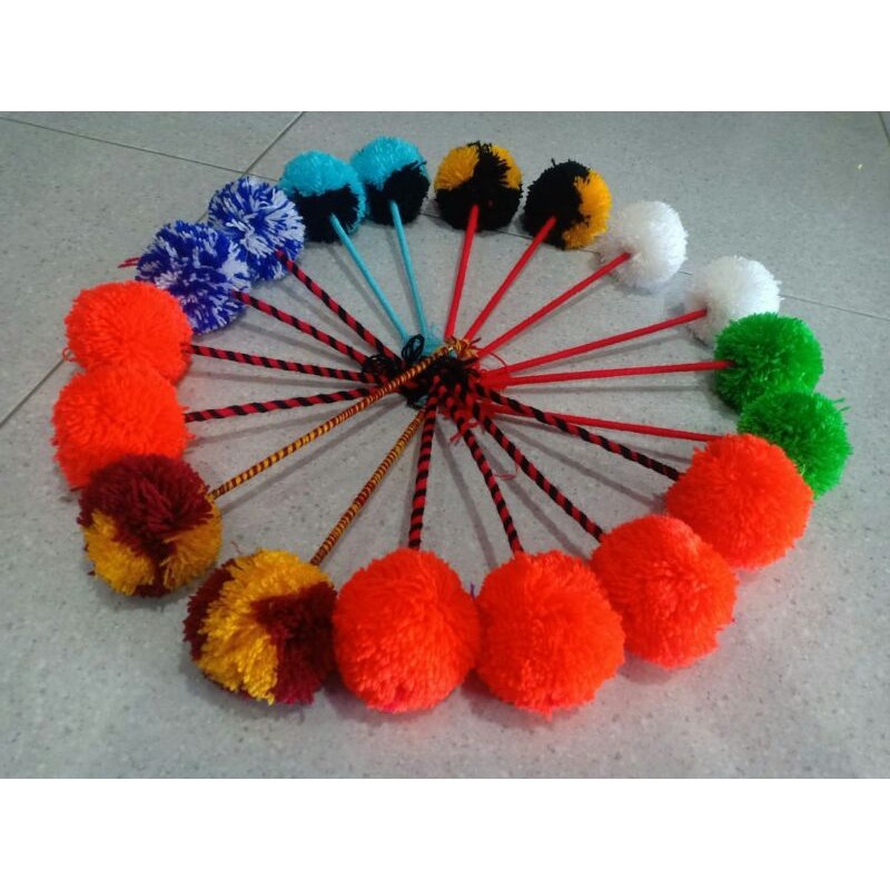 SALE MURAH ☑️ SUNGUT BARONGAN / SUNGUT POM-POM / AKSESORIS BARONGAN / JARANAN / BARONGAN