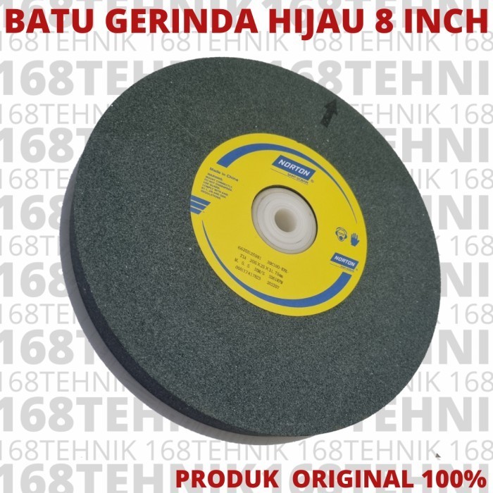 BATU GERINDA 6" NORTON HALUS / BATU GERINDA HIJAU / BATU GERINDA DUDUK 150