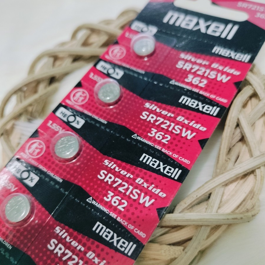 Baterai Maxell SR721SW / 362 / SR 721 SW Original Baterai Kancing Batre Battery Jam Tangan Micro