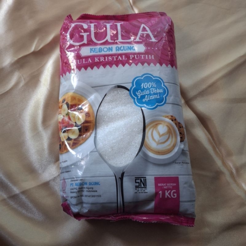 

Gula Pasir Kebon Agung 1Kg | Gula Kristal Putih