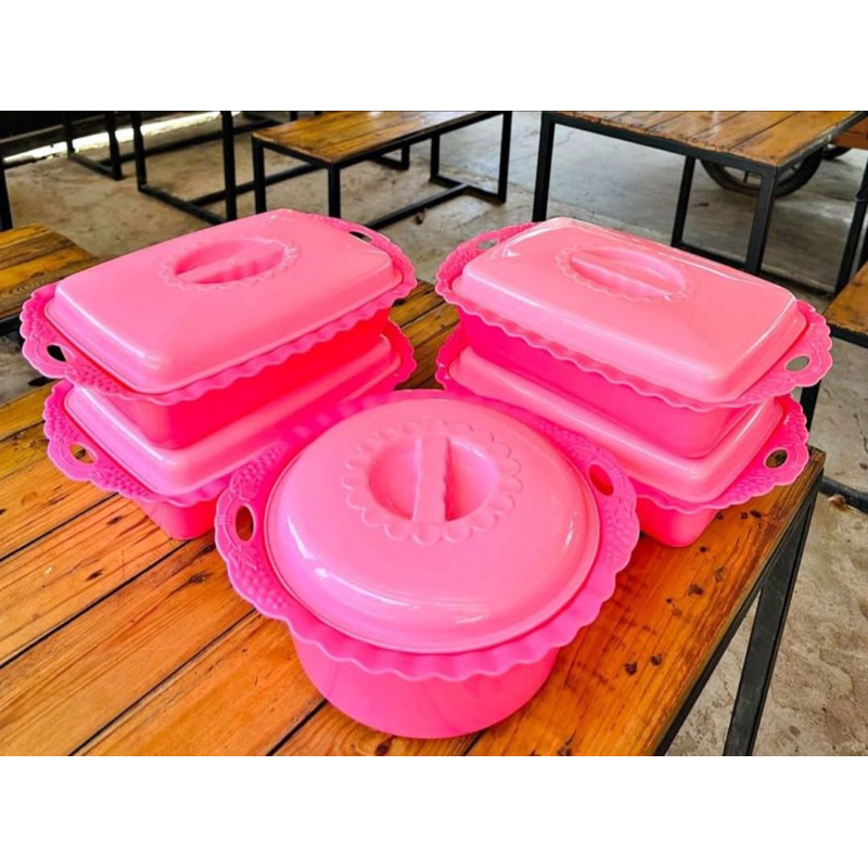 BASI PRASMANAN JUMBO 5 SEGI 5 BULAT / BASI ANGGUR PINK 5 PCS