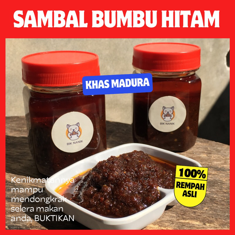 

Sambal Bumbu Hitam Khas Madura | Dapur Bik Nanik.