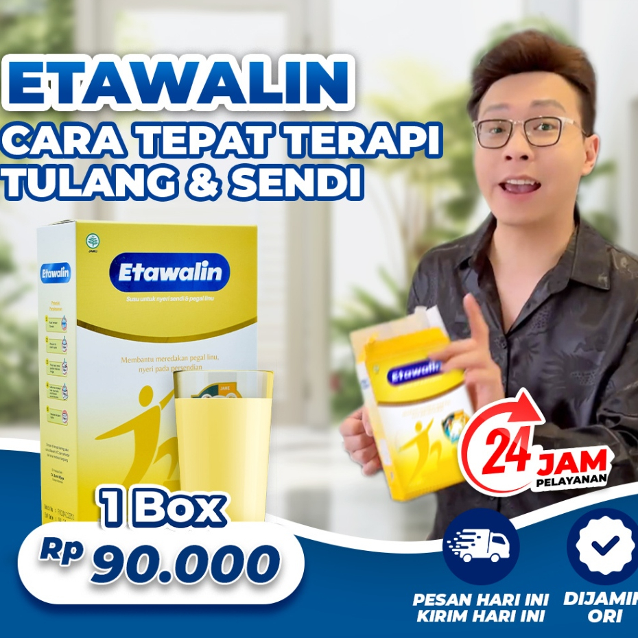 

ETAWALIN - Susu Kambing Etawa 100% Murni Original Untuk Pegal Linu Dan Nyeri Sendi Optimalkan Kesehatan Tulang dan Pernafasan Isi 200gram