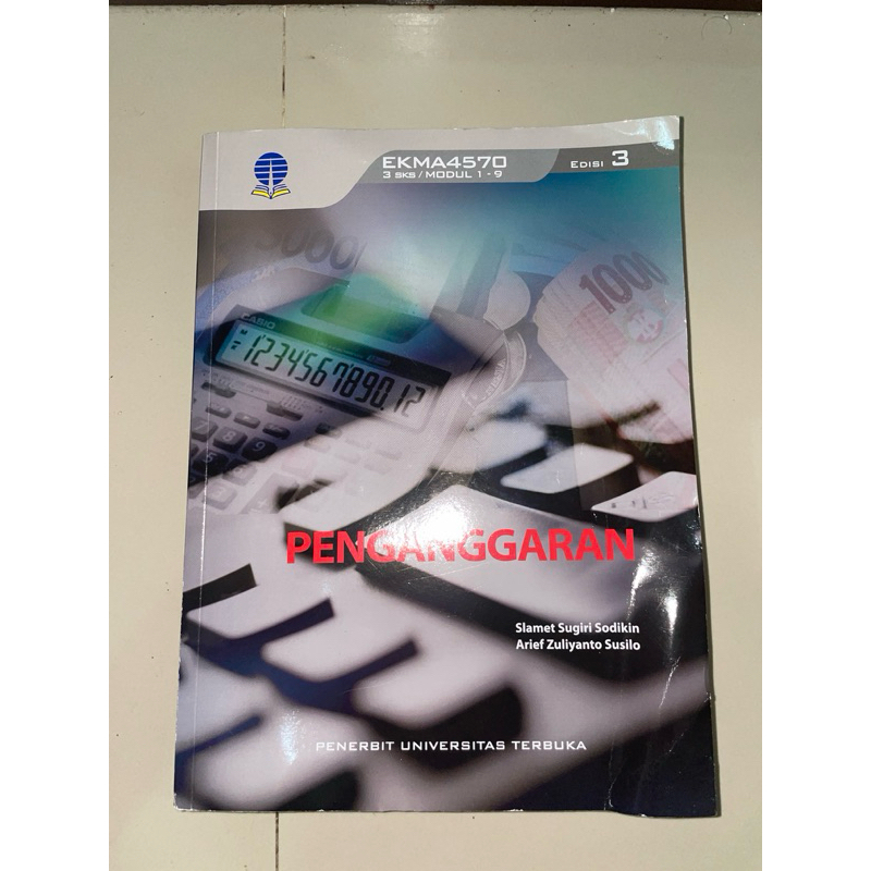 BMP UT Penganggaran (Second)