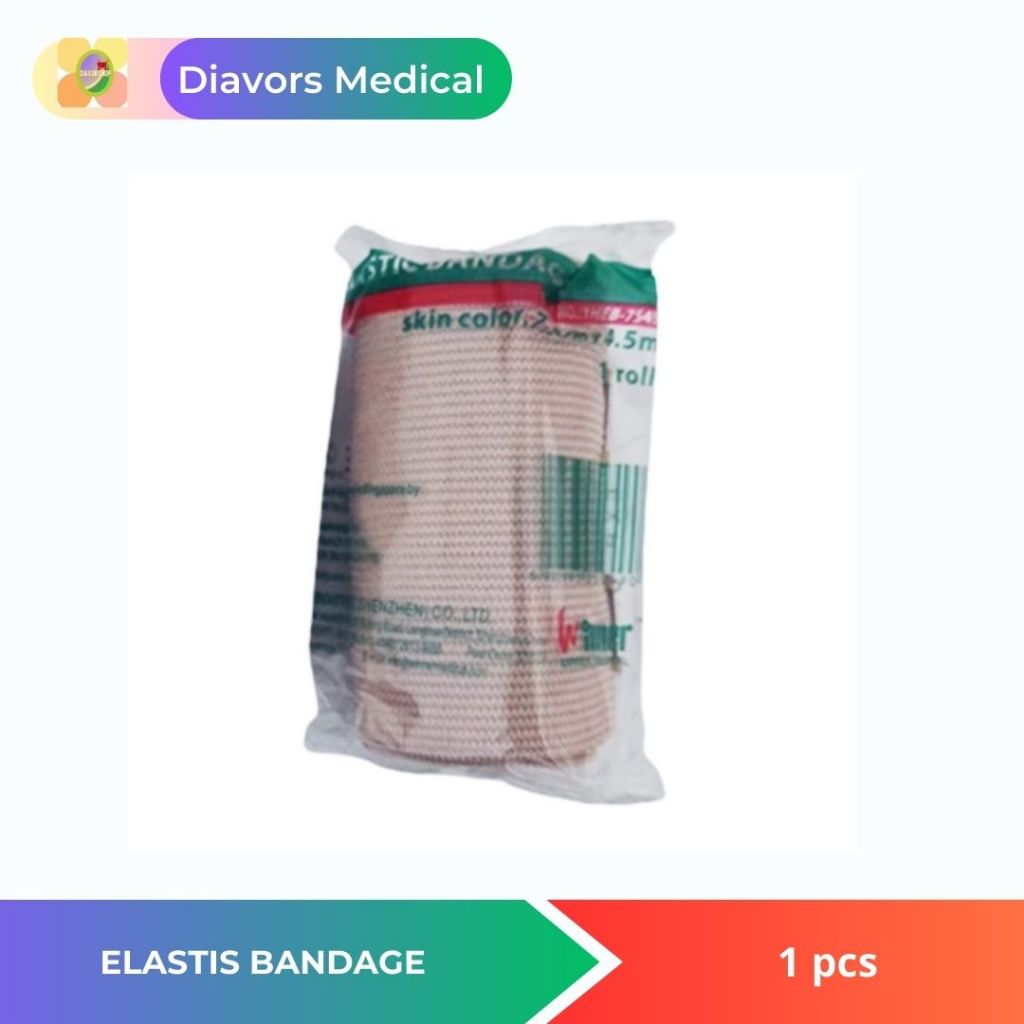 Perban Elastis Gulung Medis Winner 2inch 3inch 4 inch 6inch Verban Patah Tulang Elastic Bandage Perb