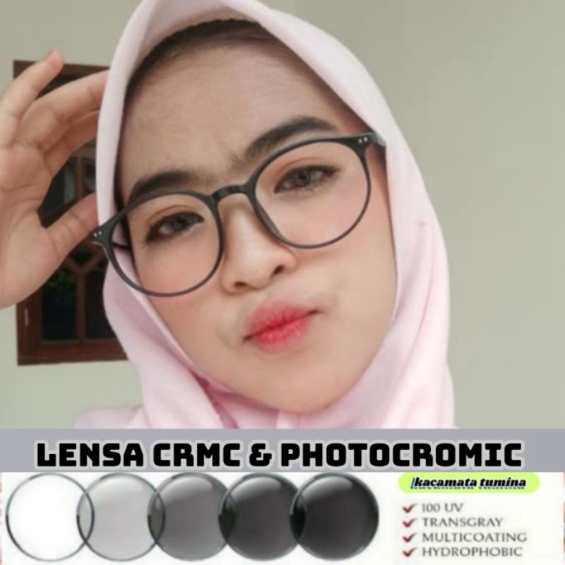 kacamata minus antiradiasi (frame+lensa) 2126