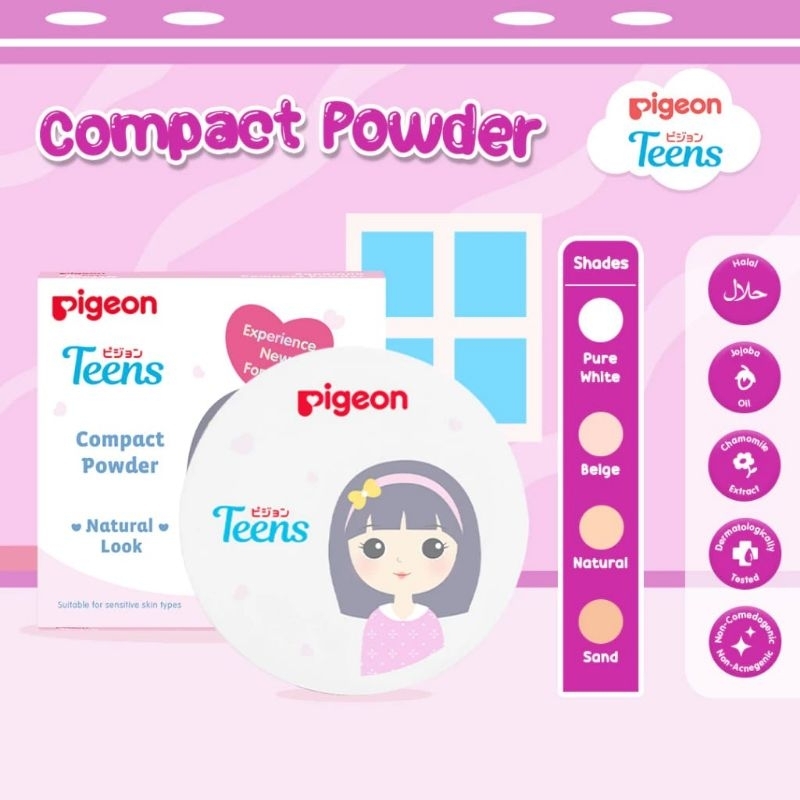 PIGEONS Compact Powder teens