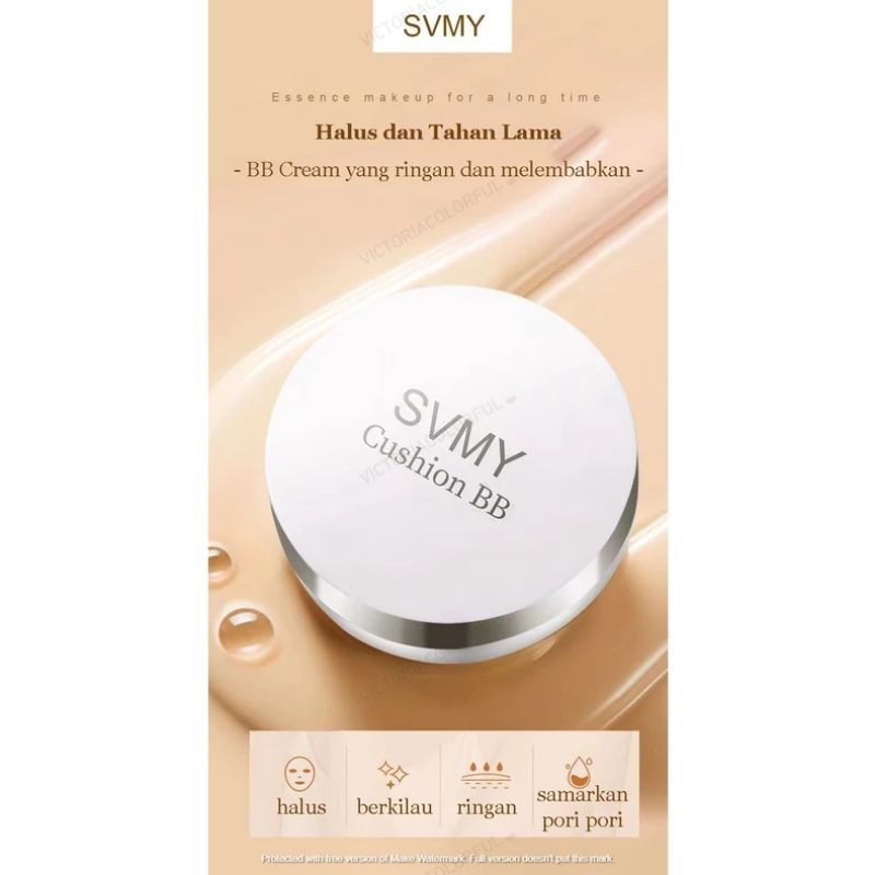 Lamei/Svmy~BB Cushion Cream ringan melembabkan