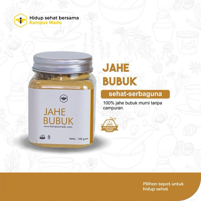 

Jahe Bubuk Murni Tanpa Campuran 100gram