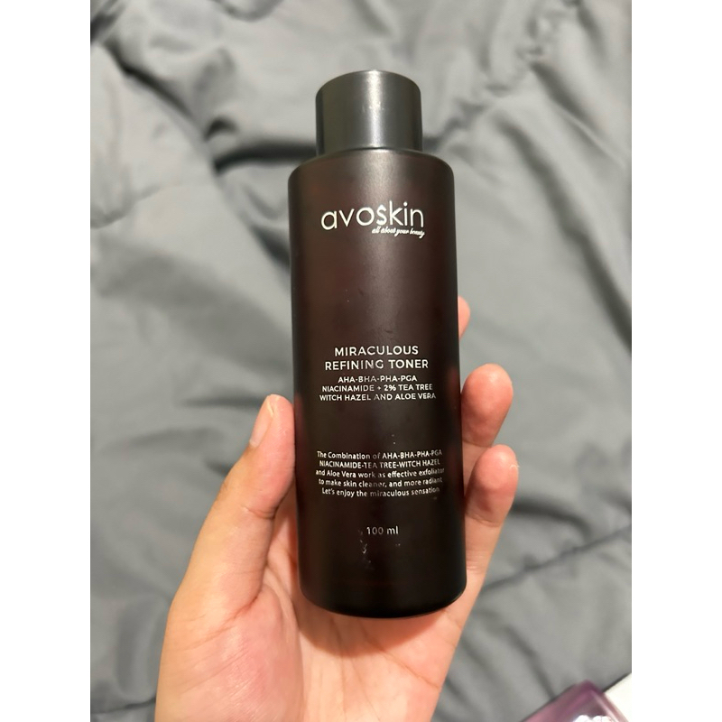 [PRELOVED] AVOSKIN MIRACULOUS TONER, YSB SERUM ALPHA ARBUTIN, RETINOL AMPOULE, TONER ESSENSE RASPBER