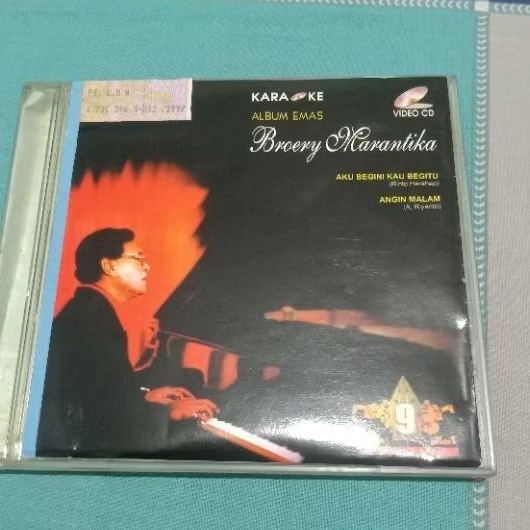 VCD Original Broery Pesolima - Album Emas