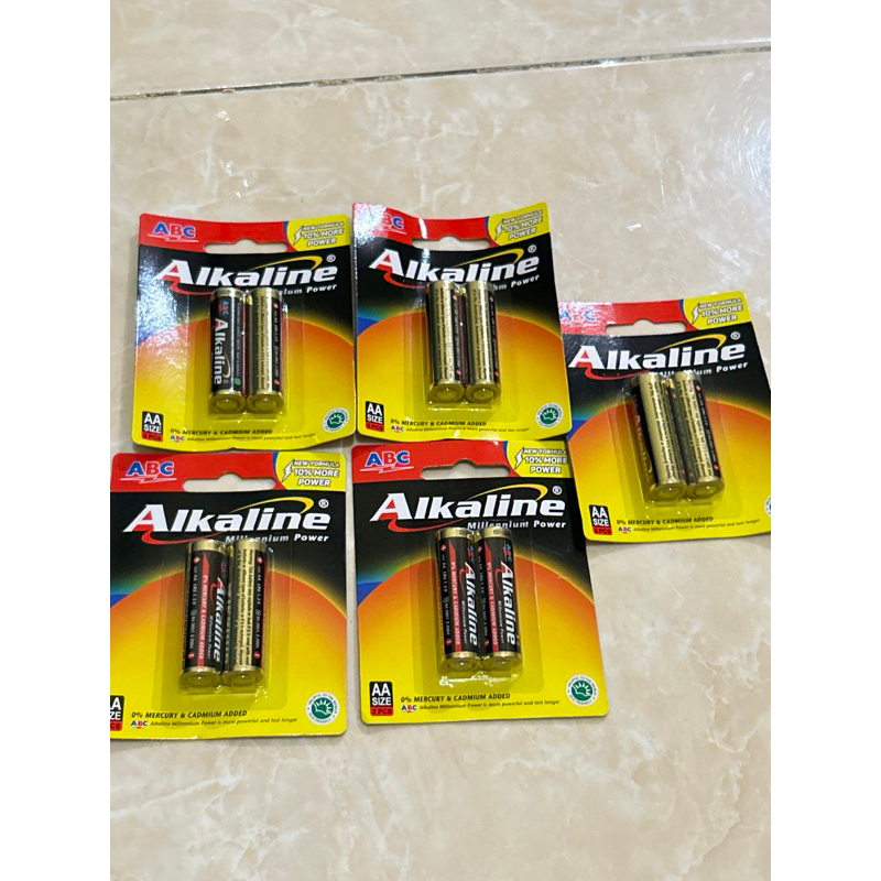 baterai ABC  Alkaline AA