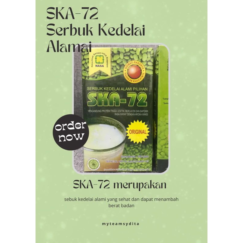 

SKE-72 MINUMAN PENAMBAH BERAT BADAN / MINUMAN PENAMBAH BB TANPA EFEK SAMPING