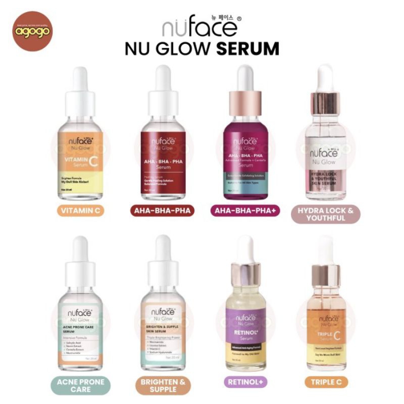 nuface NU glow serum, serum nuface