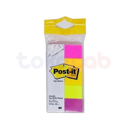 

HJ6 Post IT Page Marker 3M 675ANL