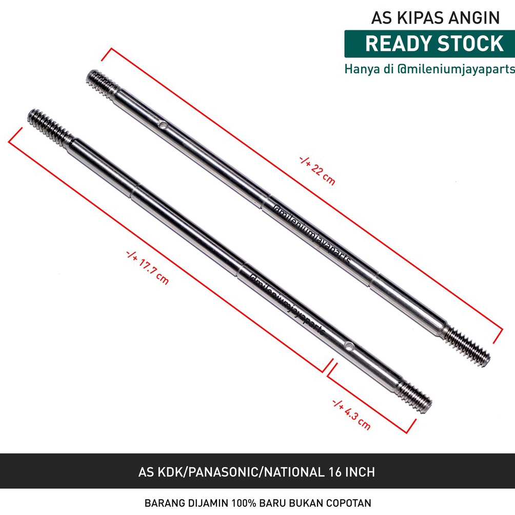 SPONTAN As Dinamo Kipas Angin Panasonic KDK National 16 inch  22 cm