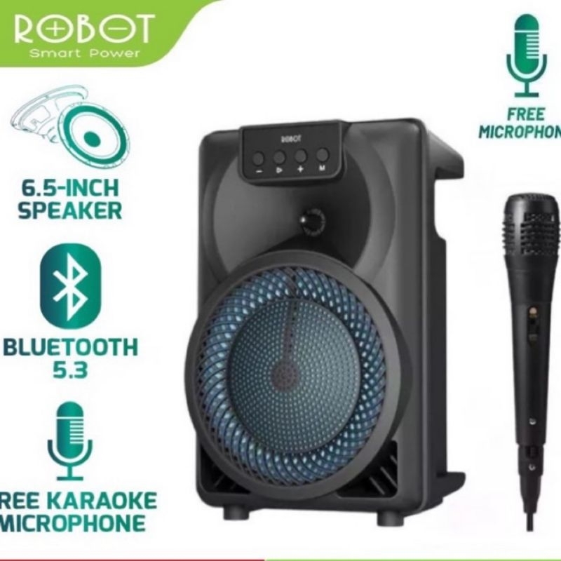 speaker mic bluetooth-speaker karaoke robot