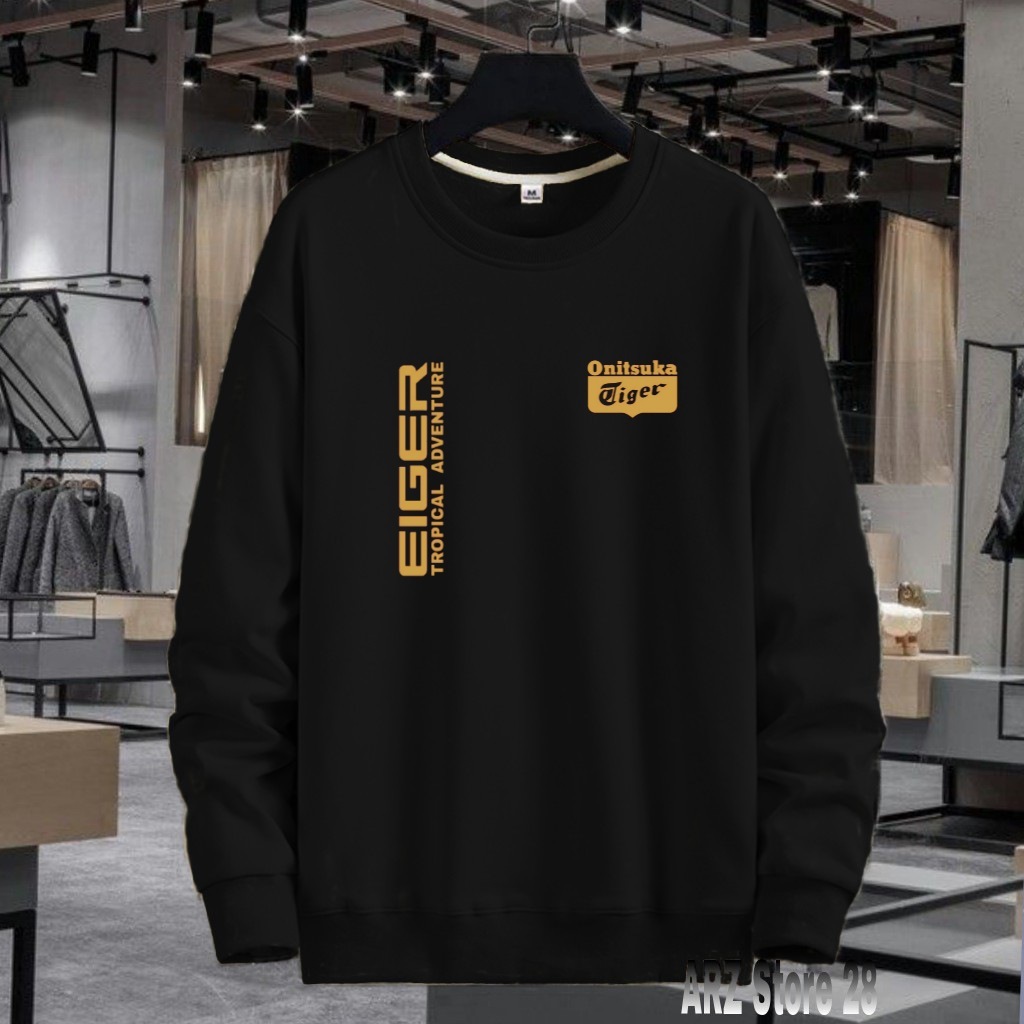 Terlaris  Free Sweater  Text Gold 2093 Onitsuka Kirka Hoodie Distro Terbaru Jaket Termurah Pakaian P