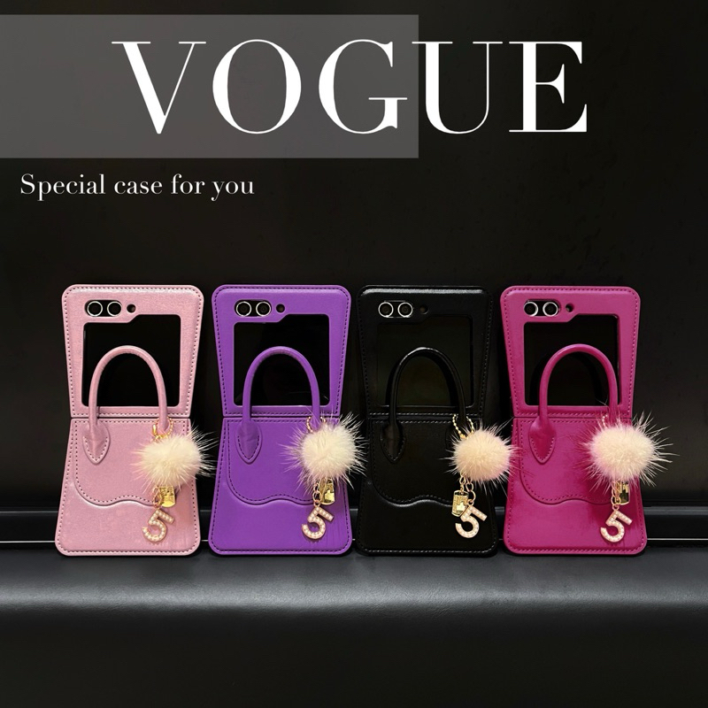 SAMSUNG OPPO FLIP SAMSUNG Vogue Series with Sling Lanyard Tali Panjang HARDCASE Casing Case HP Lucu 