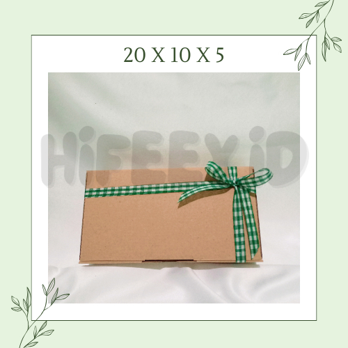 

GIFT BOX / BOX HAMPERS / KOTAK KADO - 20x10x5 - Box