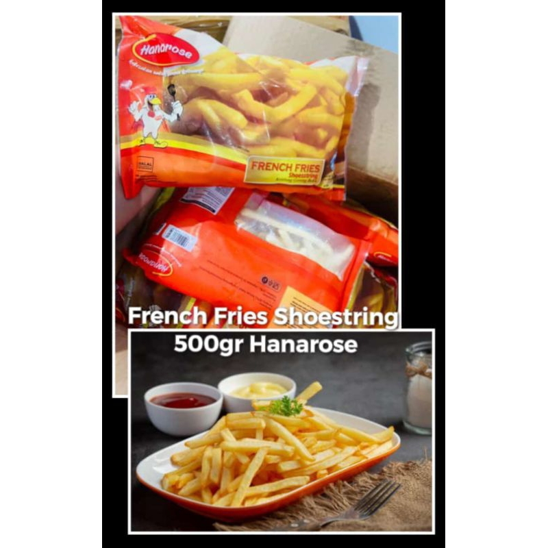 

Kentang shoestring Hanarose