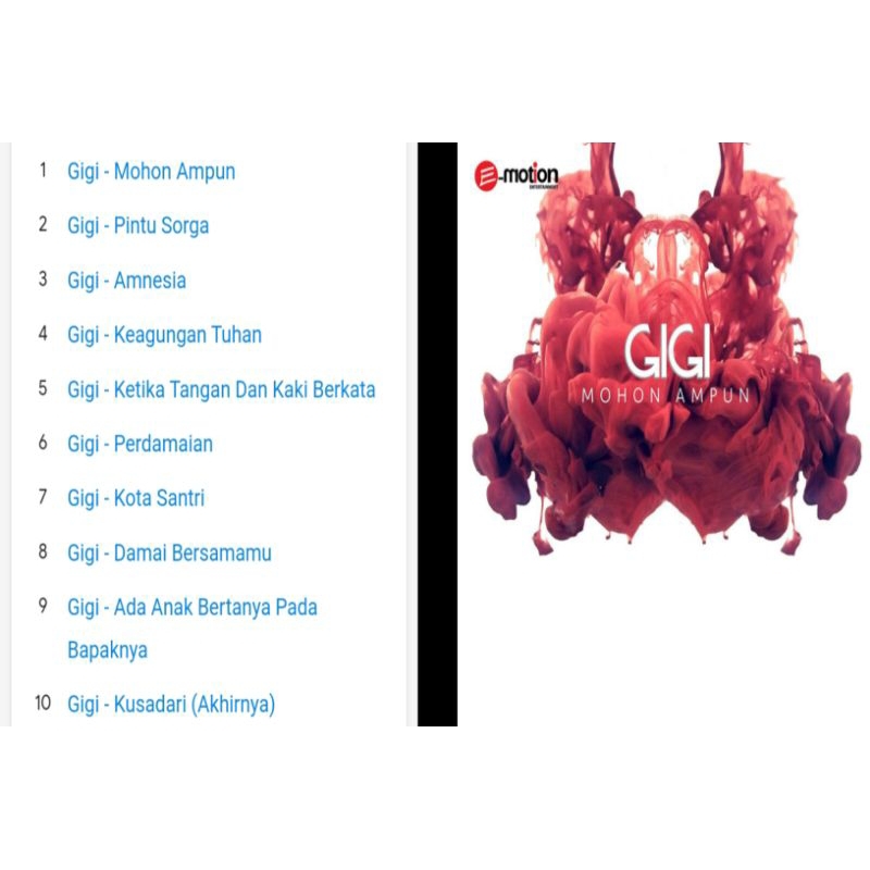 cd gigi mohon ampun 2015