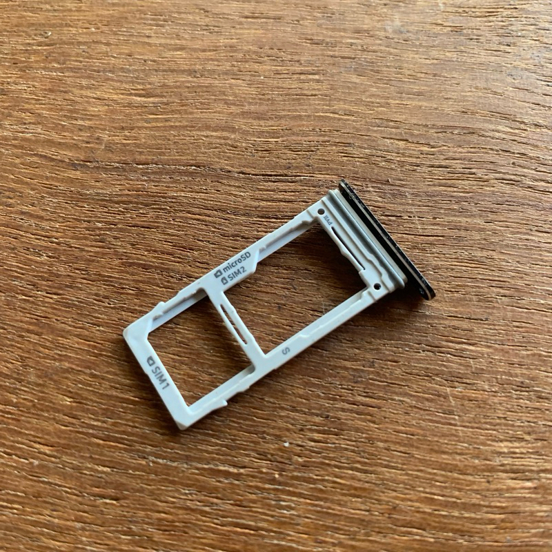 Simtray slot dudukan Sim Samsung S9 plus Dual original copotan