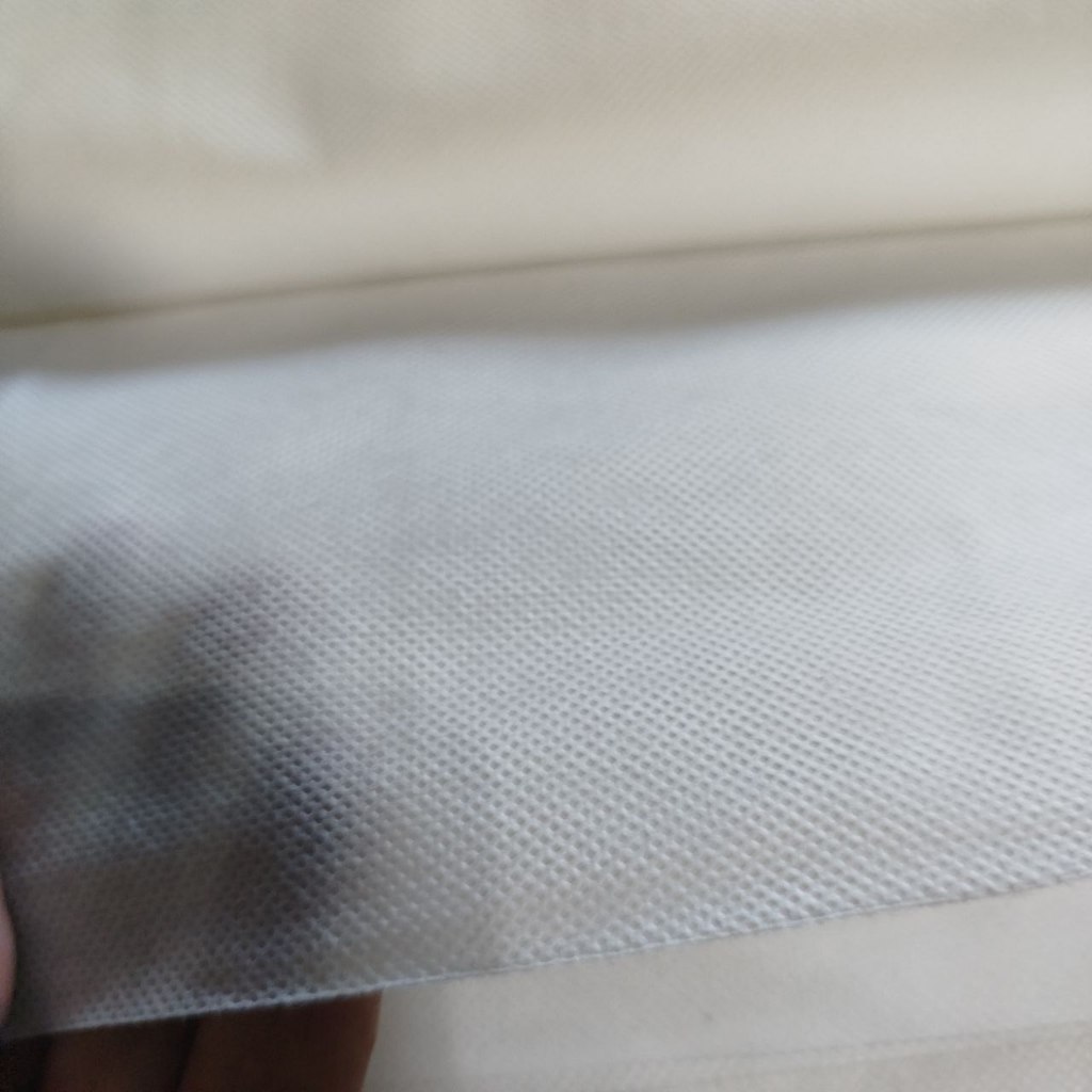 Kain Spunbond Harga Permeter Lebar 160 cm -+ Kain Spunbun Kain Spunbon 70 Gramasi Kain Putih Spunbon