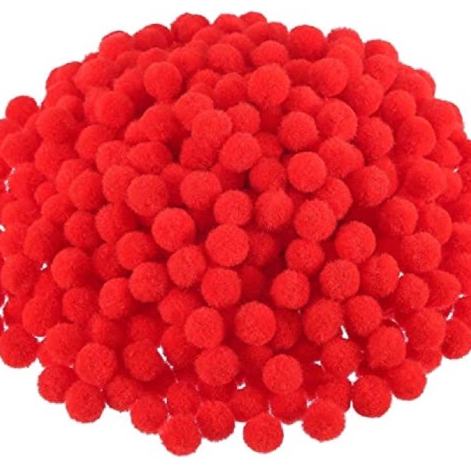 

Hemat Grosir Pompom 1 pack isi 1 pompom bulu 25 cm isi 1